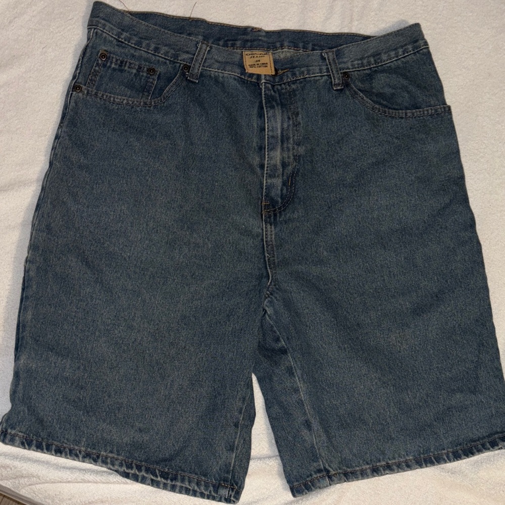 Men's Blue Denim Jean Shorts